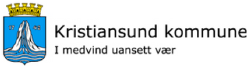 Kristiansund Kommune, i medvind uansett vær. Logo